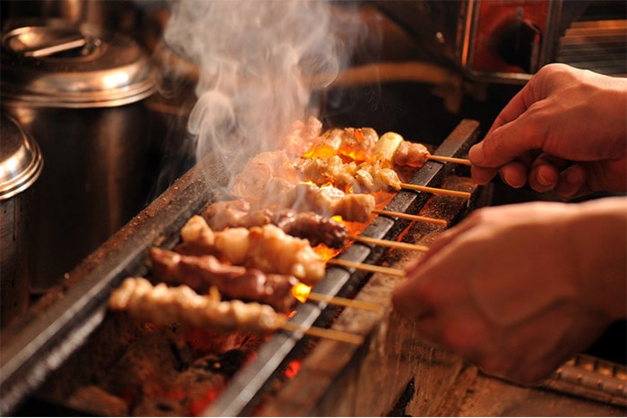 串焼き調理